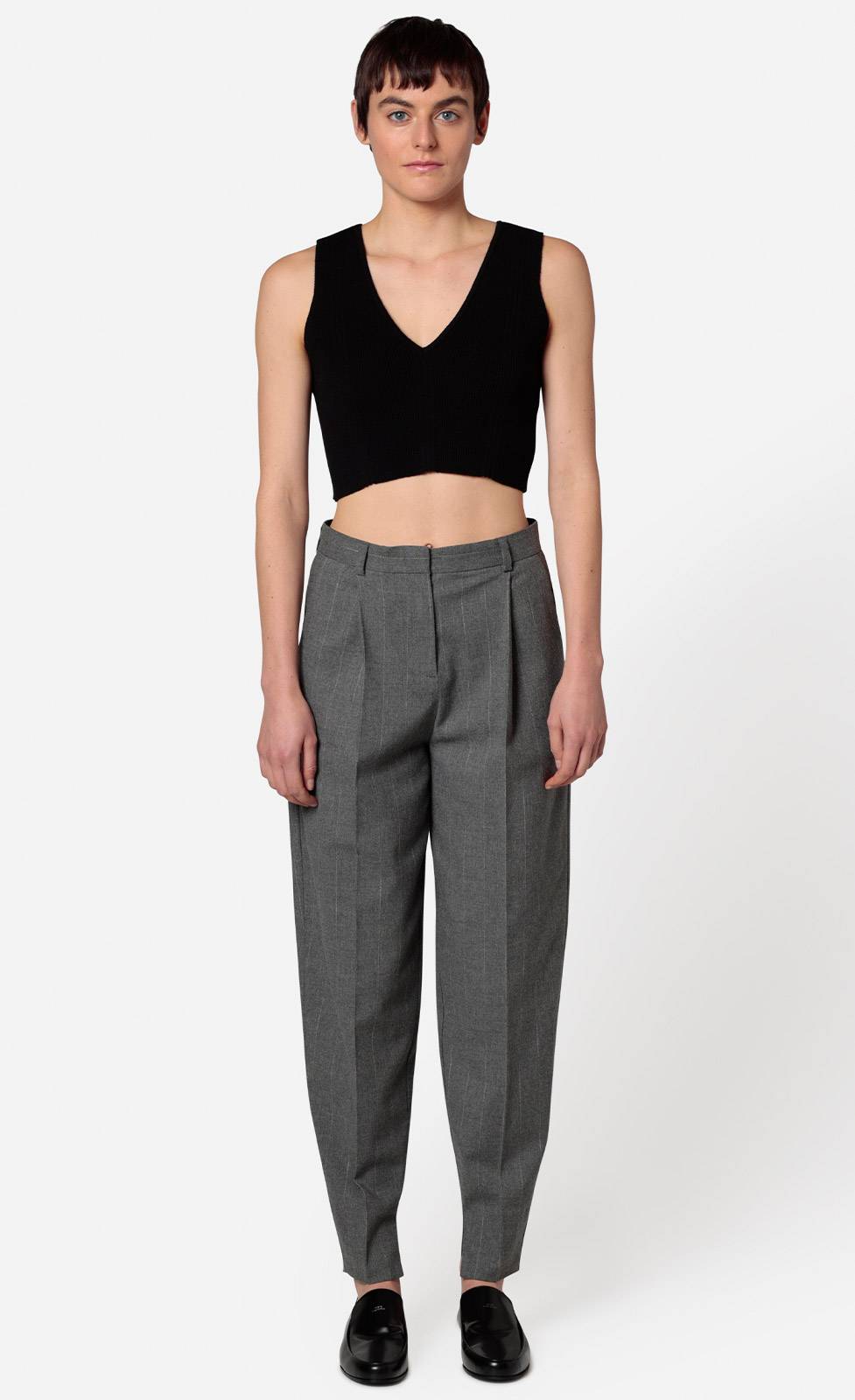 Kiefermann Sovia Cropped Stricktop aus Viskosematerial Kostenloser Versand