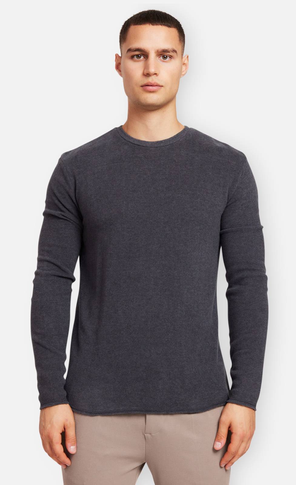 Kiefermann Neal Sweatshirt aus gebrushter Ware Flash Sale