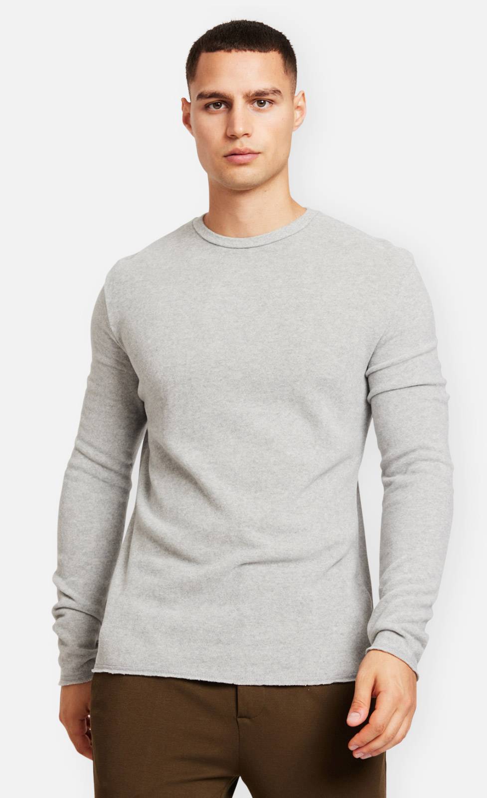 Kiefermann Neal Sweatshirt aus gebrushter Ware Flash Sale