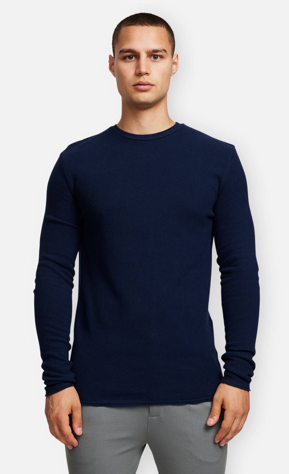 Kiefermann Neal Sweatshirt aus gebrushter Ware Flash Sale