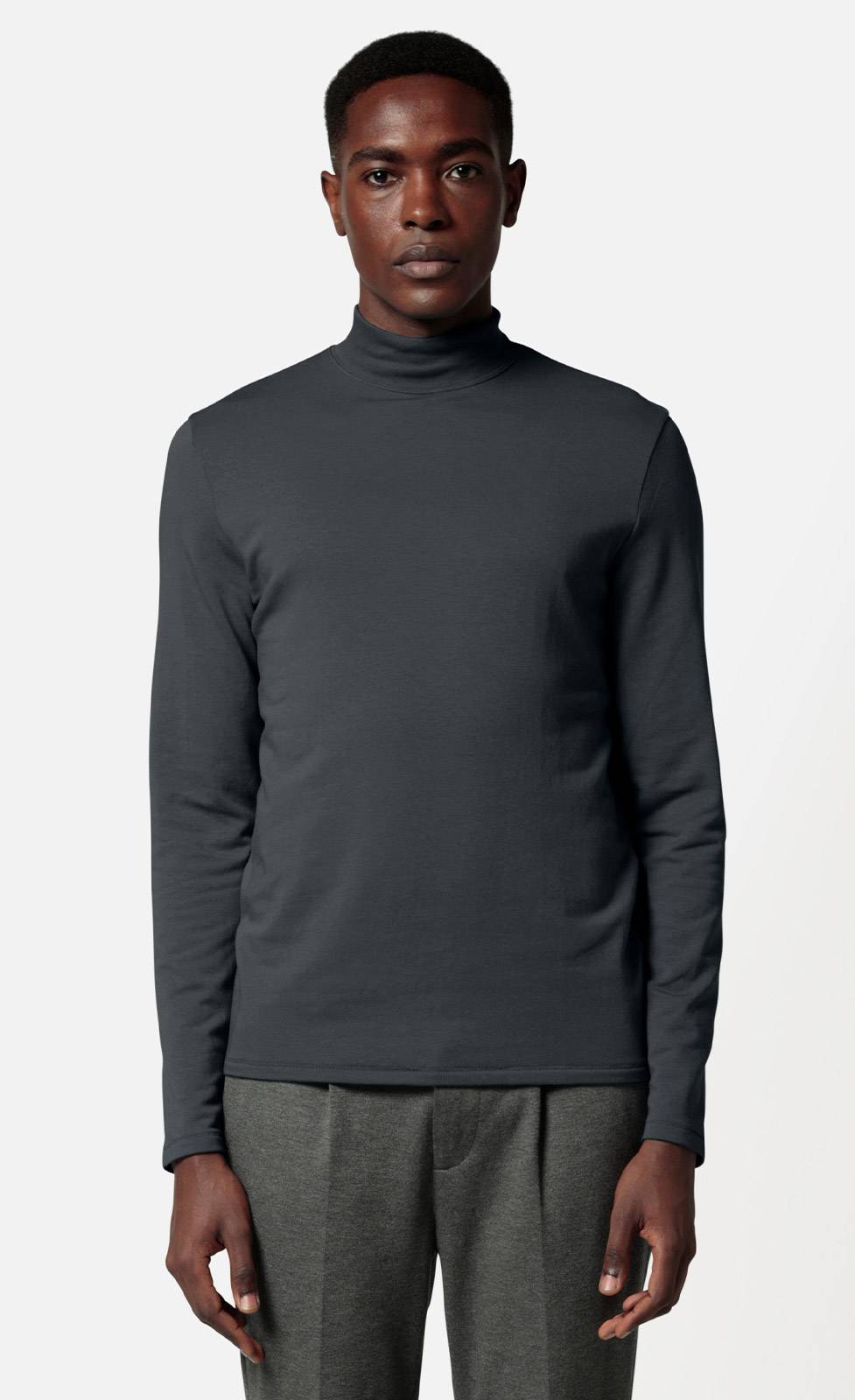 Kiefermann Janken Sweatshirt mit hohem Kragen Preisnachlass