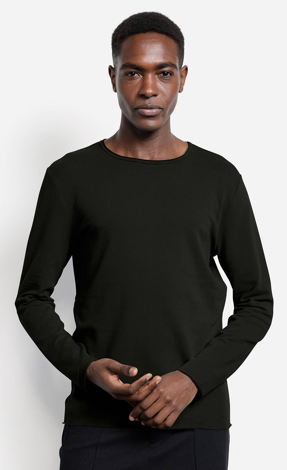 Kiefermann Frankon Langarmshirt aus Bio-Baumwollsweat Black Friday