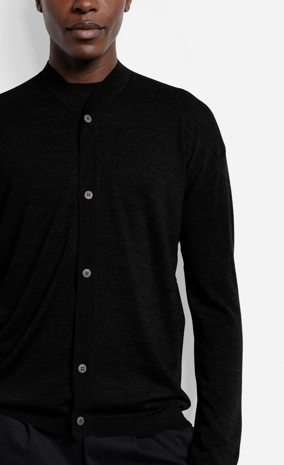 Kiefermann Bernold Strickjacke mit V-Ausschnitt Online Outlet