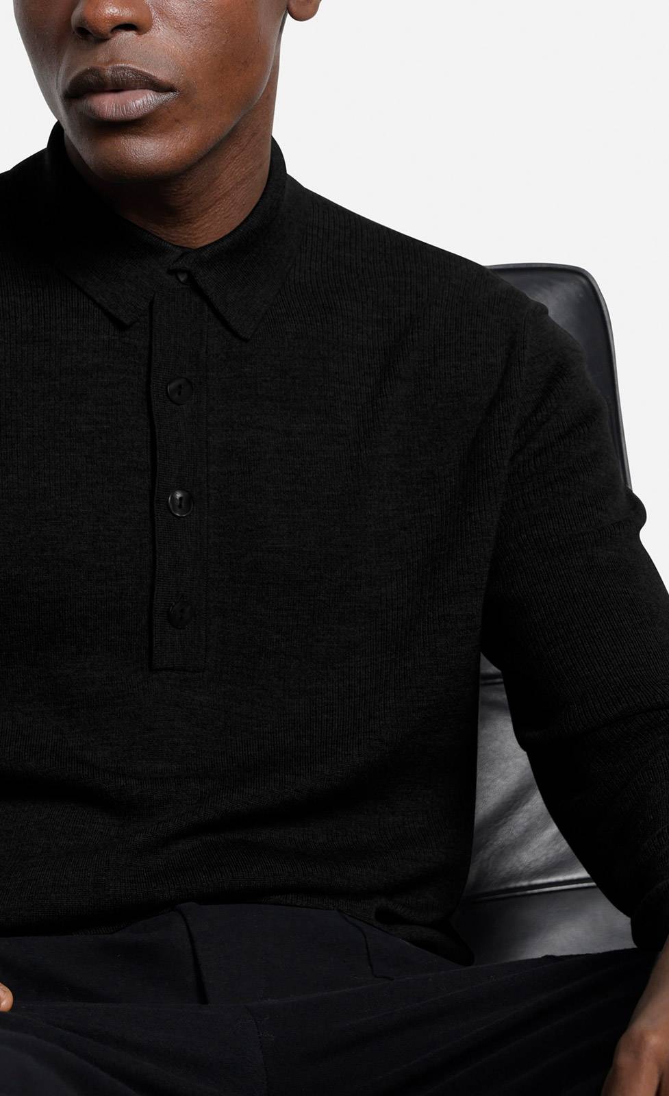 Kiefermann Imano Polopullover aus Merinowolle Blitzangebot