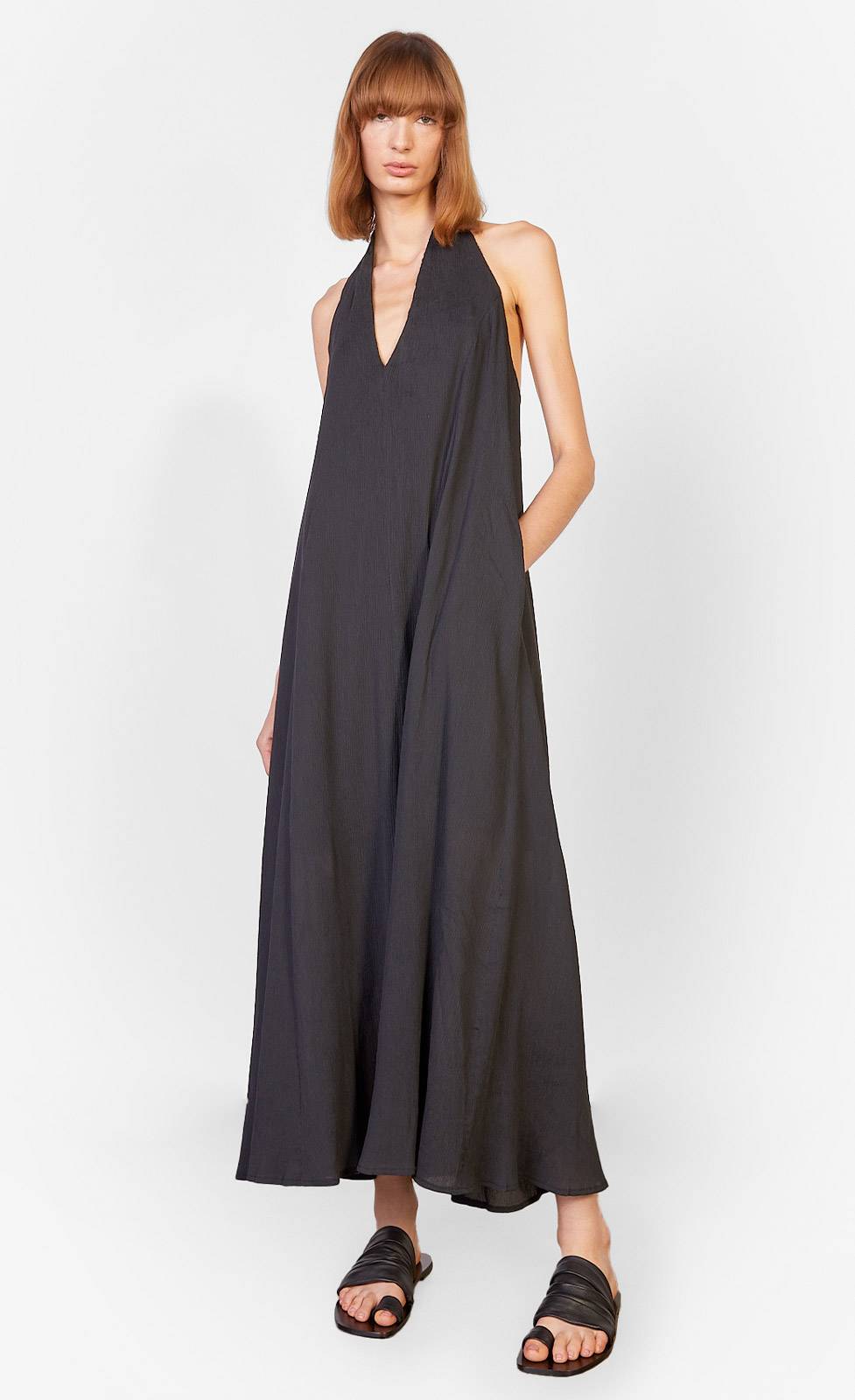 Kiefermann Vivien Neckholder-Kleid aus Seidenmaterial Begrenzte Freigabe