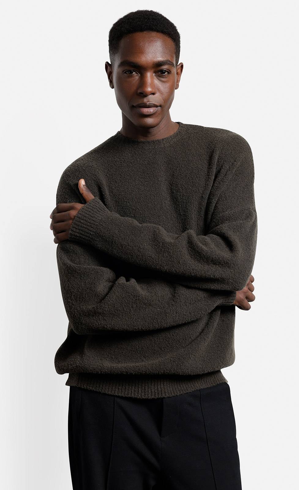 Kiefermann Edoso Pullover aus Bouclégarn Letzter Tag