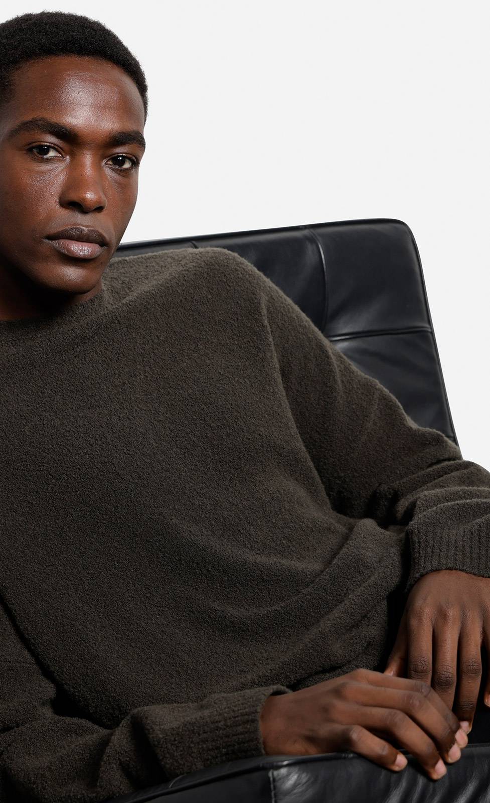 Kiefermann Edoso Pullover aus Bouclégarn Letzter Tag