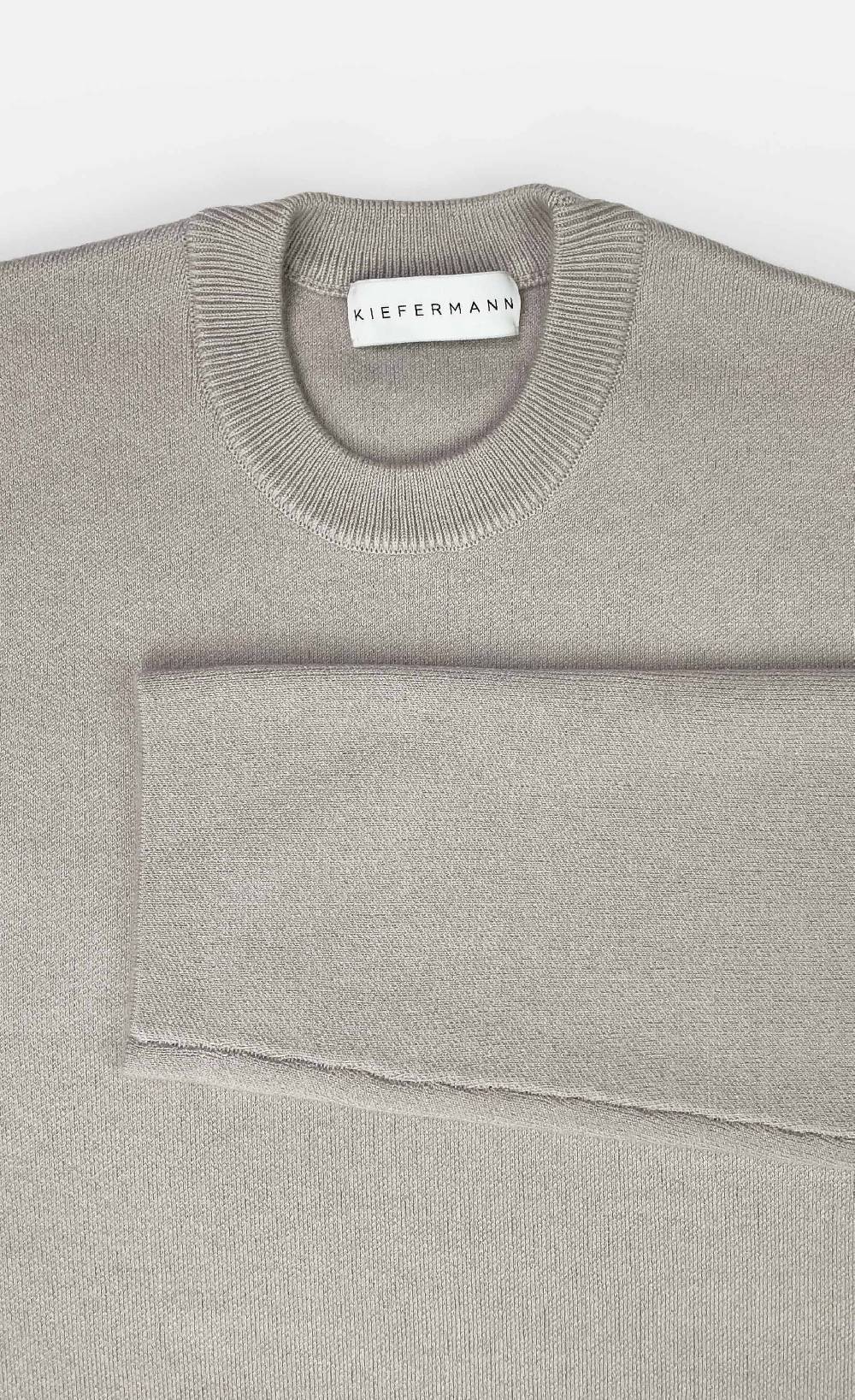 Kiefermann Hannso Pullover aus kompaktem Strick Zeitbegrenzte Promotion