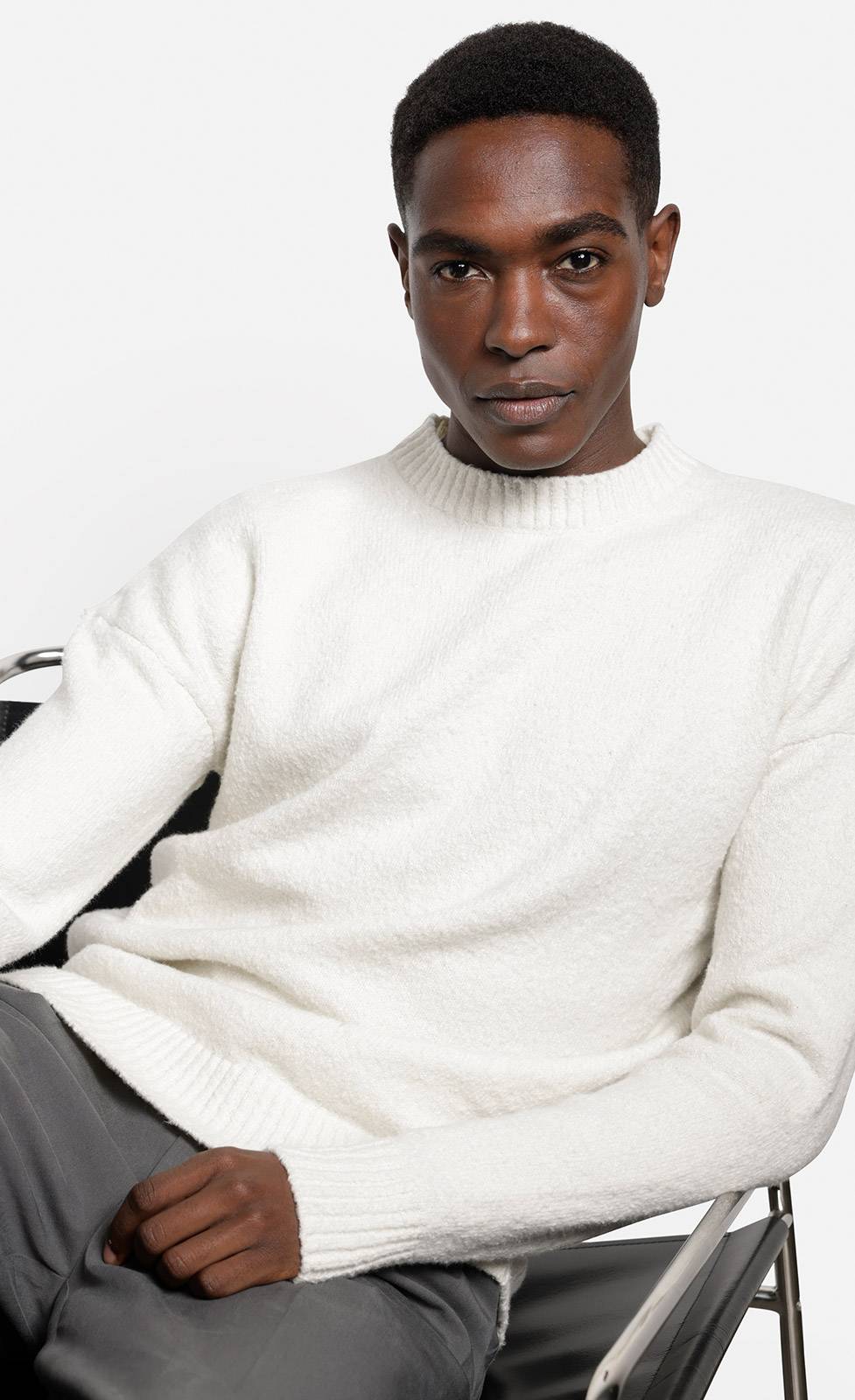 Kiefermann Janniso Pullover aus Bouclégarn Bis zu 50% Rabatt