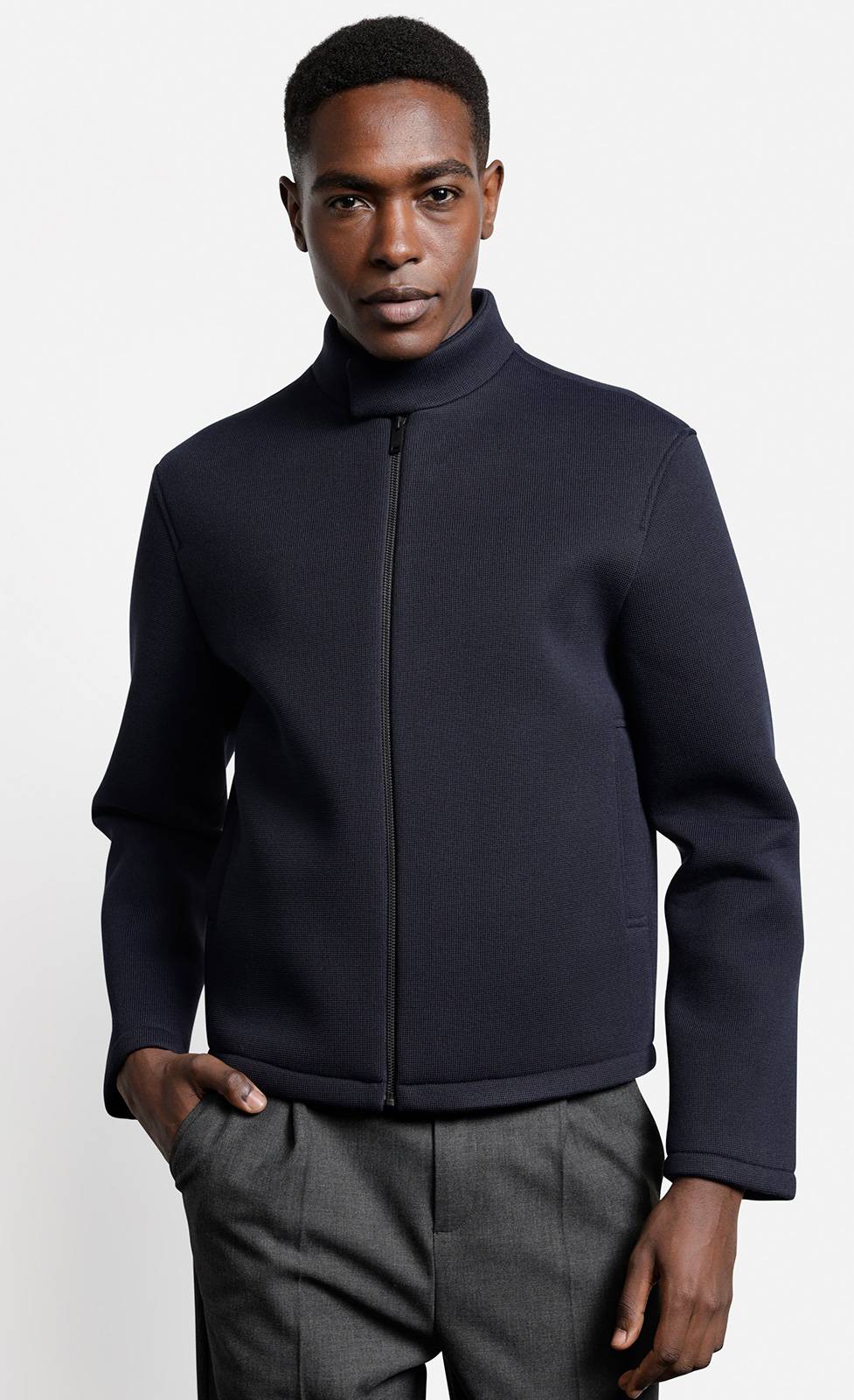 Kiefermann Milanso Jacke aus gebondeter Sweatware Super Rabatt