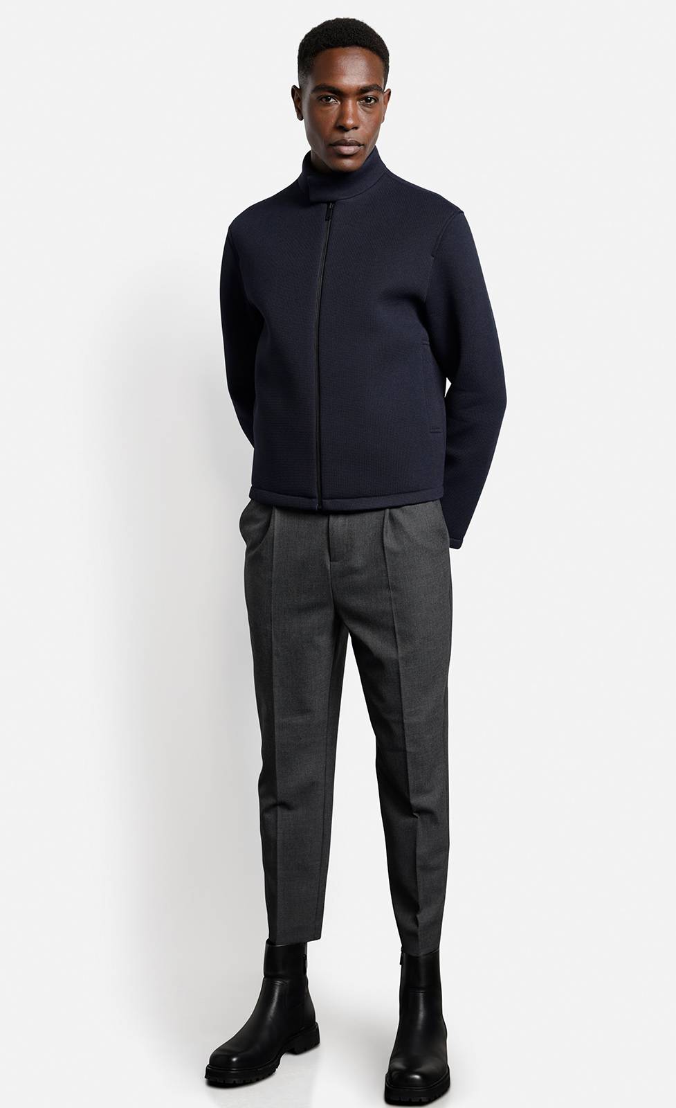 Kiefermann Milanso Jacke aus gebondeter Sweatware Super Rabatt