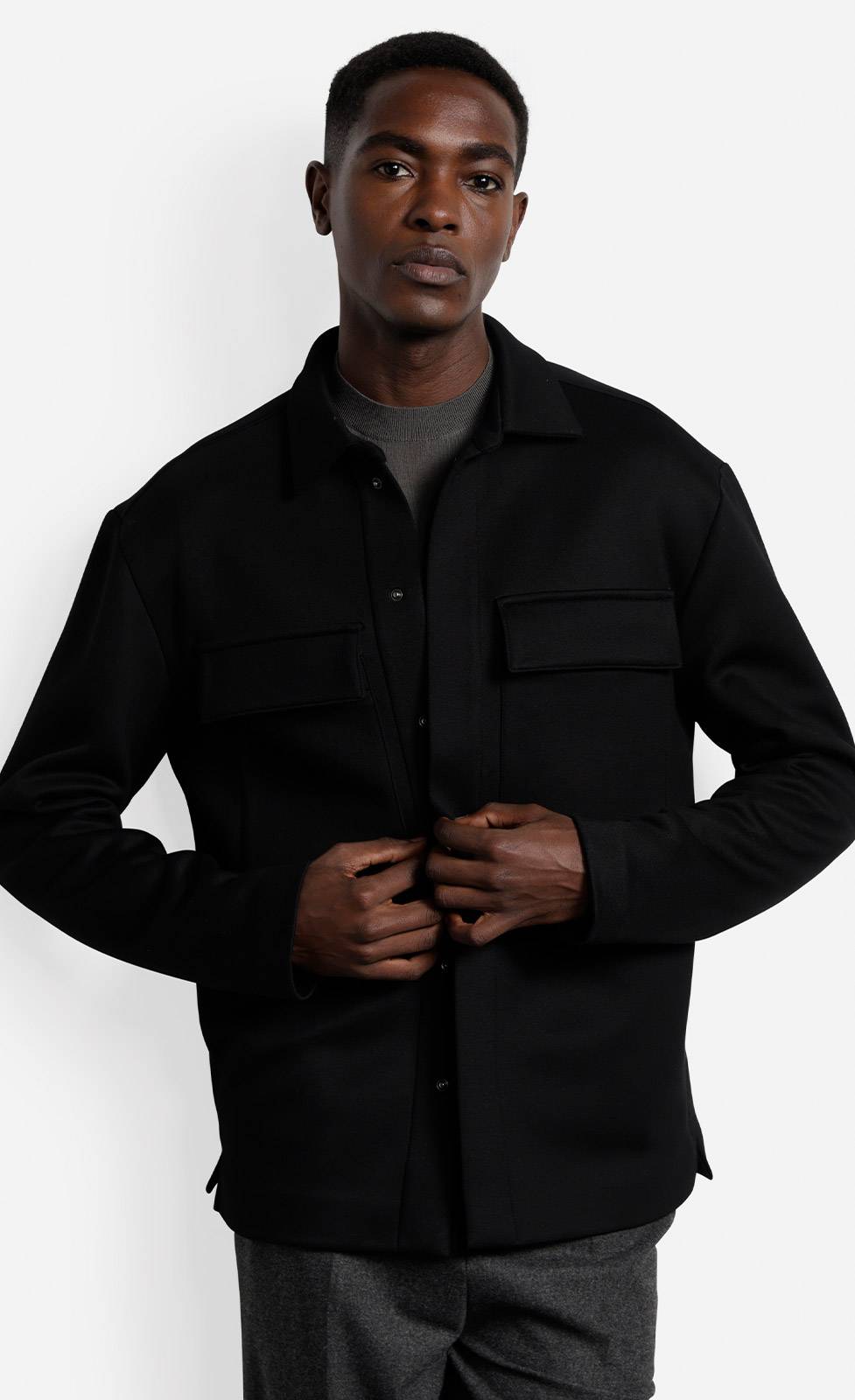 Kiefermann Enrike Overshirt aus Viskose mit Taschen 50% Rabatt mit kostenlosem Versand