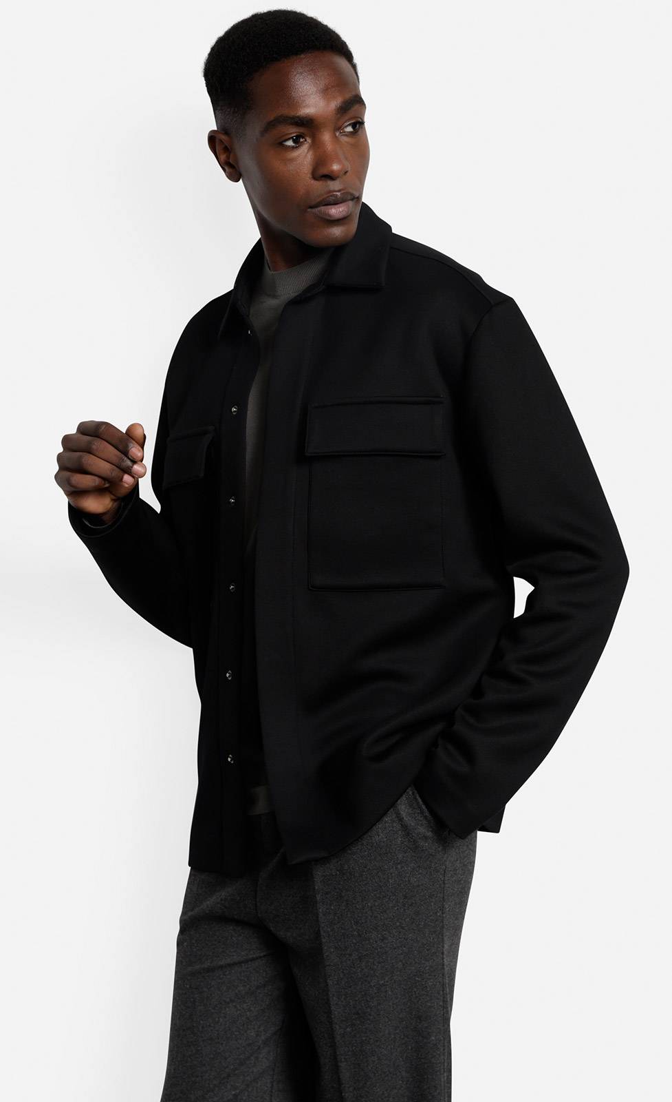 Kiefermann Enrike Overshirt aus Viskose mit Taschen 50% Rabatt mit kostenlosem Versand