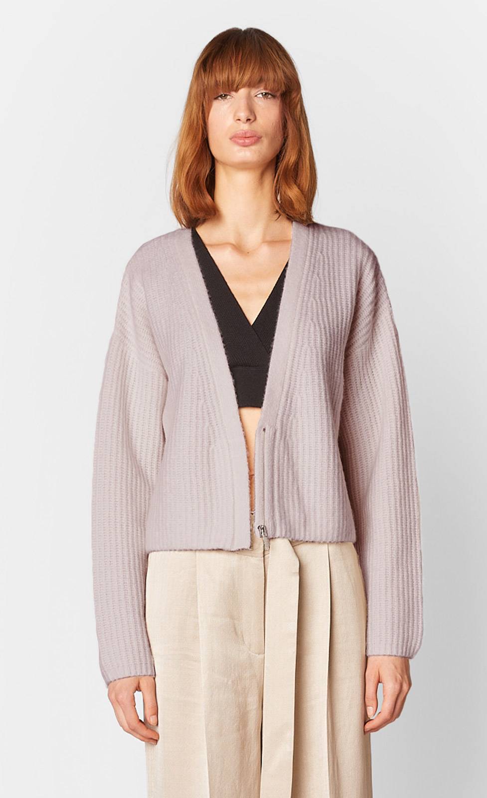 Kiefermann Mette Kaschmirstrickjacke mit Reißverschluss Black Friday Preise
