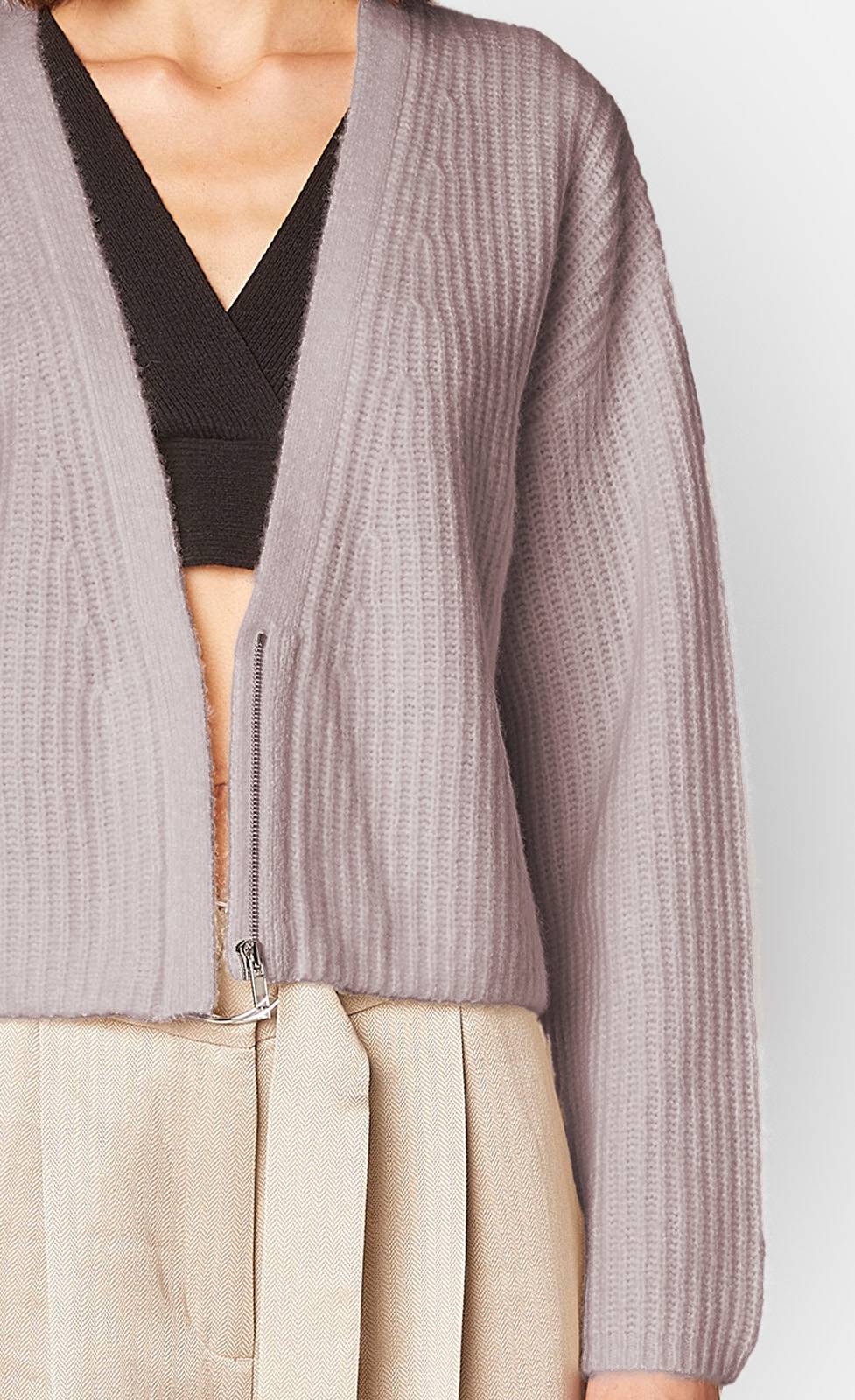 Kiefermann Mette Kaschmirstrickjacke mit Reißverschluss Black Friday Preise