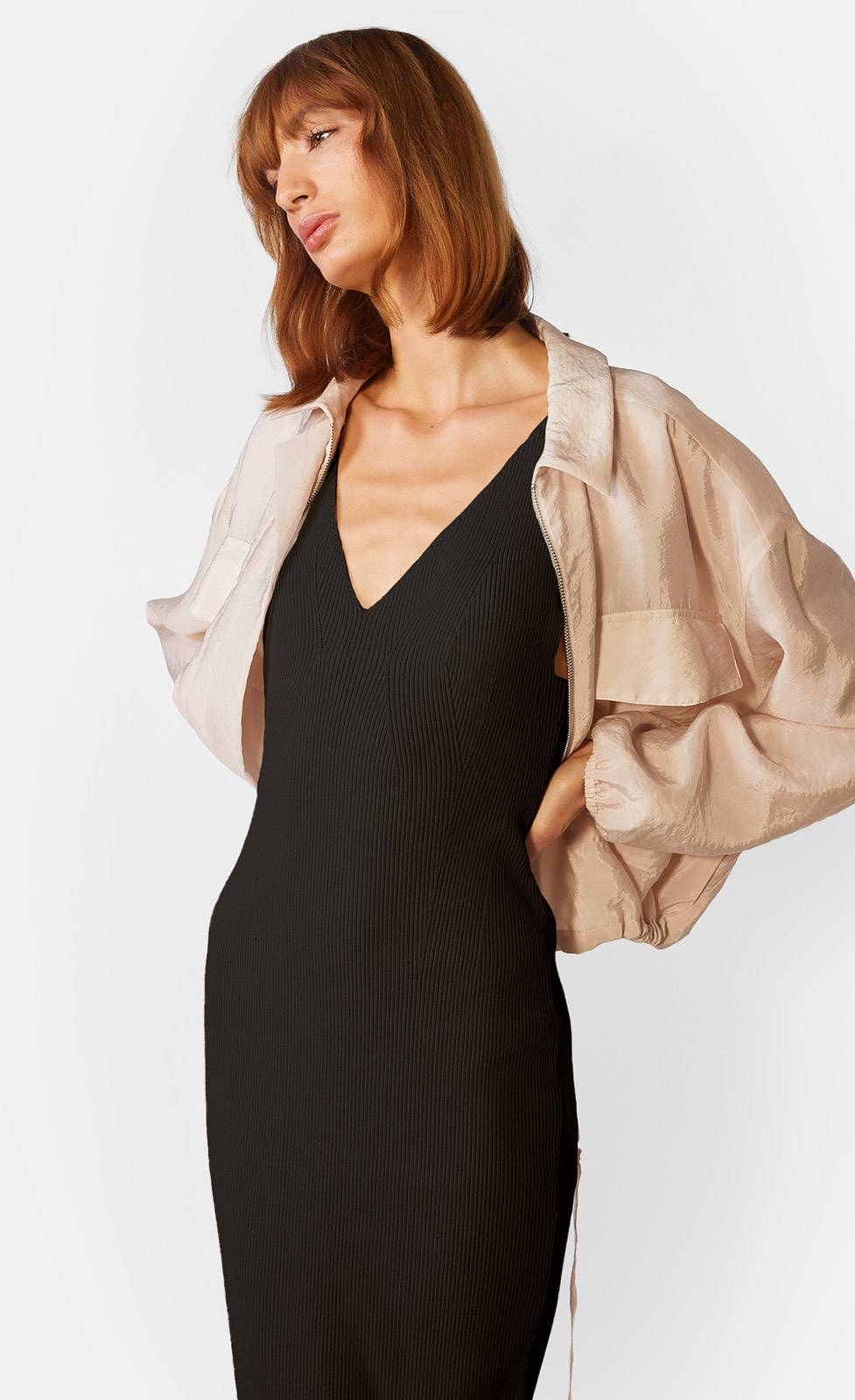 Kiefermann Debbie Feingeripptes Strickkleid zollfrei