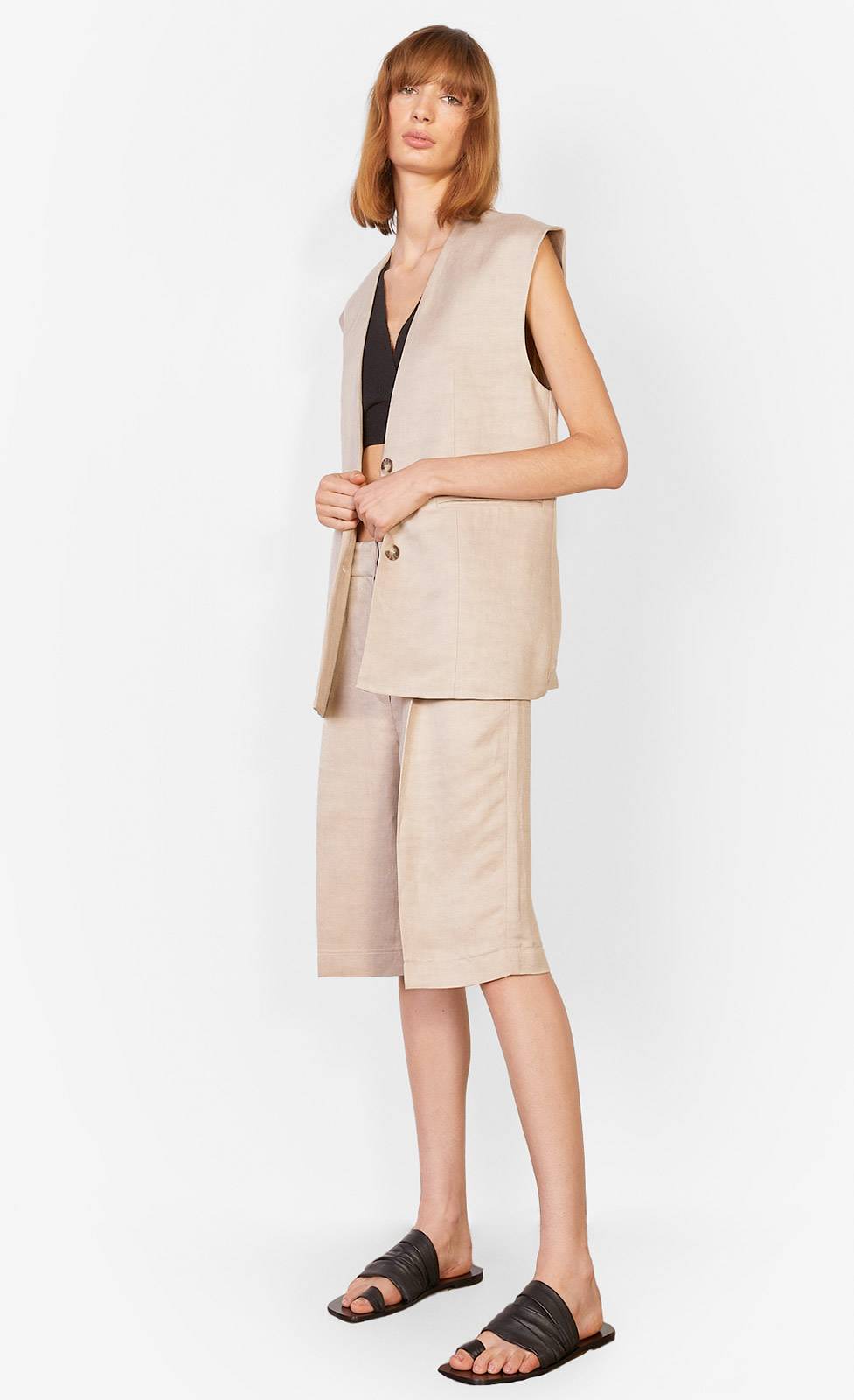 Kiefermann Roya Bermudashorts aus Leinenmaterial Flash Sale