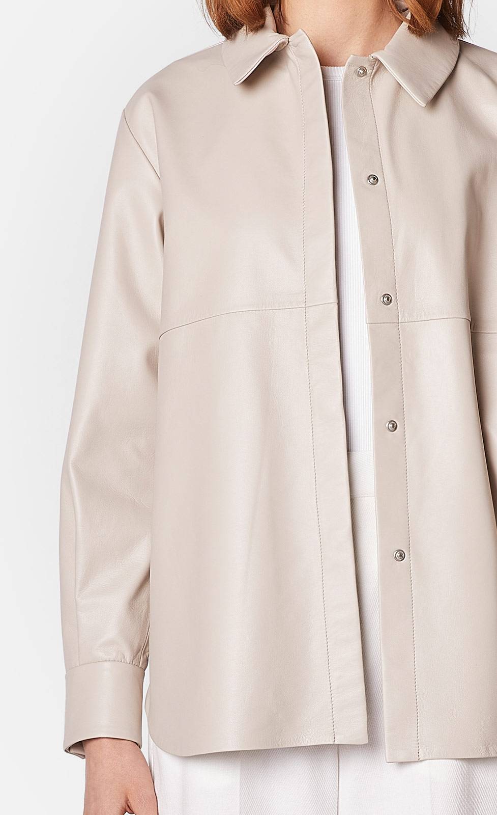 Kiefermann Alexia Overshirt aus Nappaleder Weihnachtsangebot