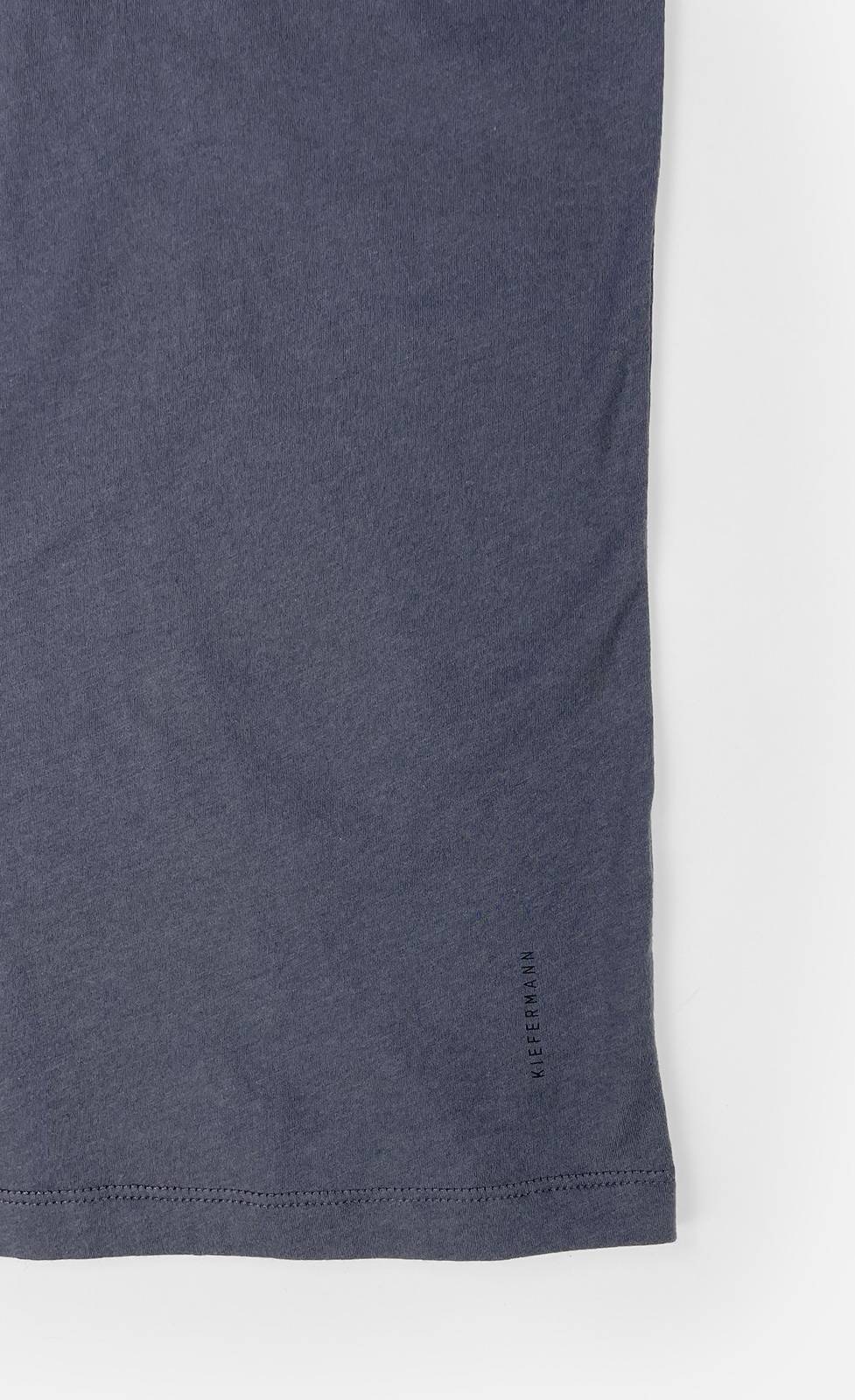 Kiefermann Lio Baumwoll-T-Shirt mit Rundhals Heißer Verkauf
