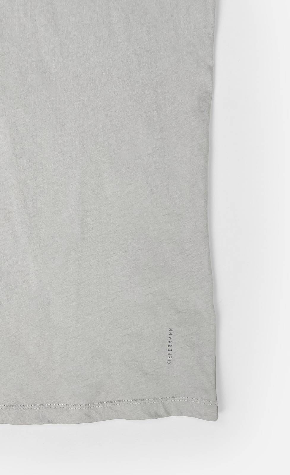 Kiefermann Darius Baumwoll-T-Shirt mit V-Ausschnitt Top Angebot