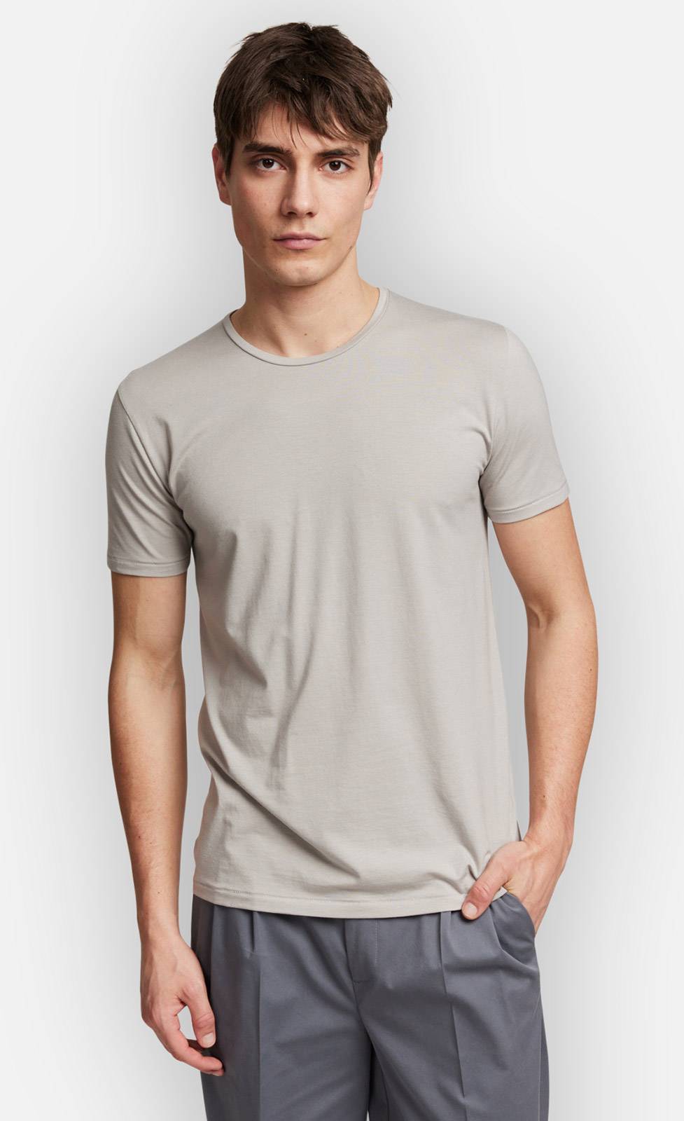 Kiefermann Hero Rundhals T-Shirt aus Baumwolle und Modal Exklusive Angebote