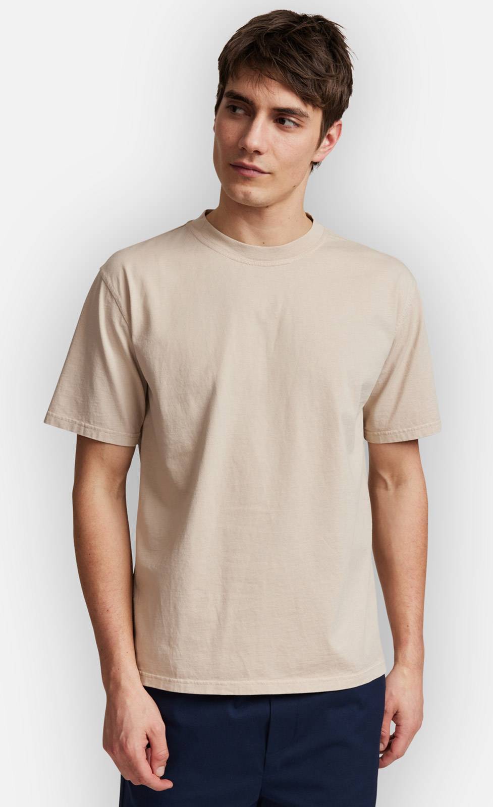 Kiefermann Bastian Garment-Dye T-Shirt aus Baumwolle Tägliche Deals