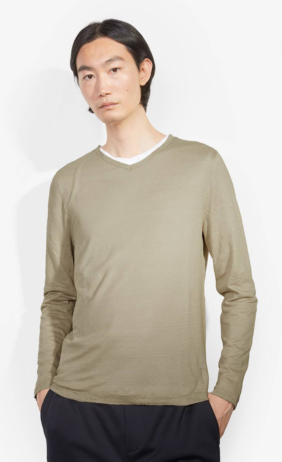 Kiefermann Florian 2in1 Leinen-Baumwoll-Shirt VIP-Rabatte