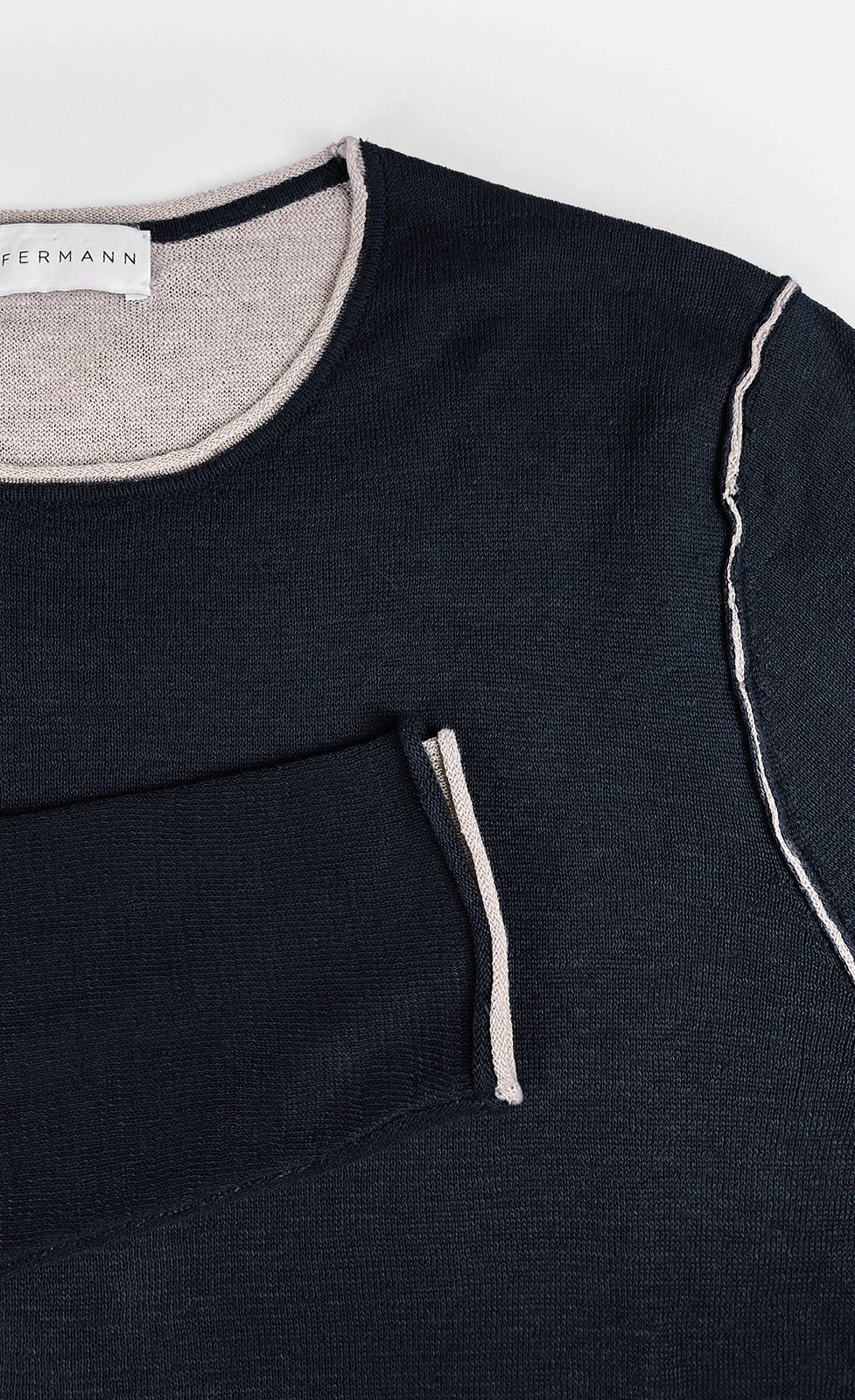 Kiefermann Caius Leinen Strickpullover Nur für heute