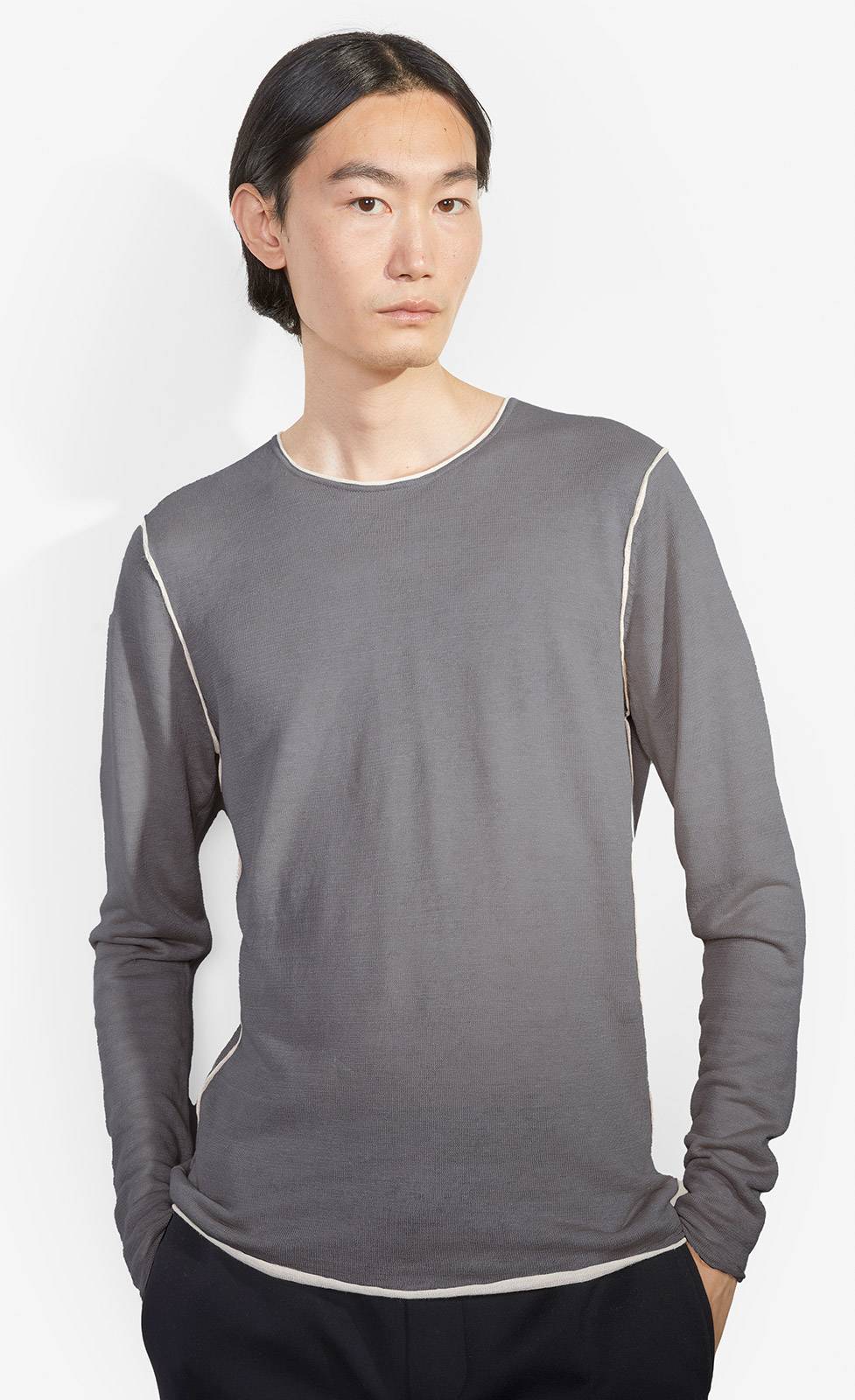 Kiefermann Caius Leinen Strickpullover Nur für heute