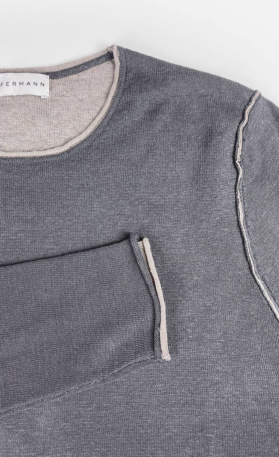 Kiefermann Caius Leinen Strickpullover Nur für heute