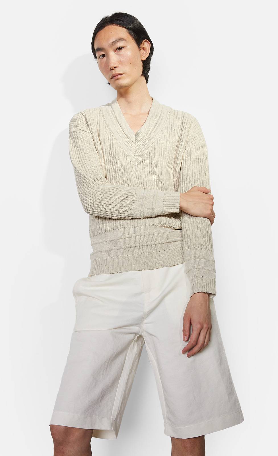 Kiefermann Nate Pullover mit tiefem V-Ausschnitt Speichern exportieren
