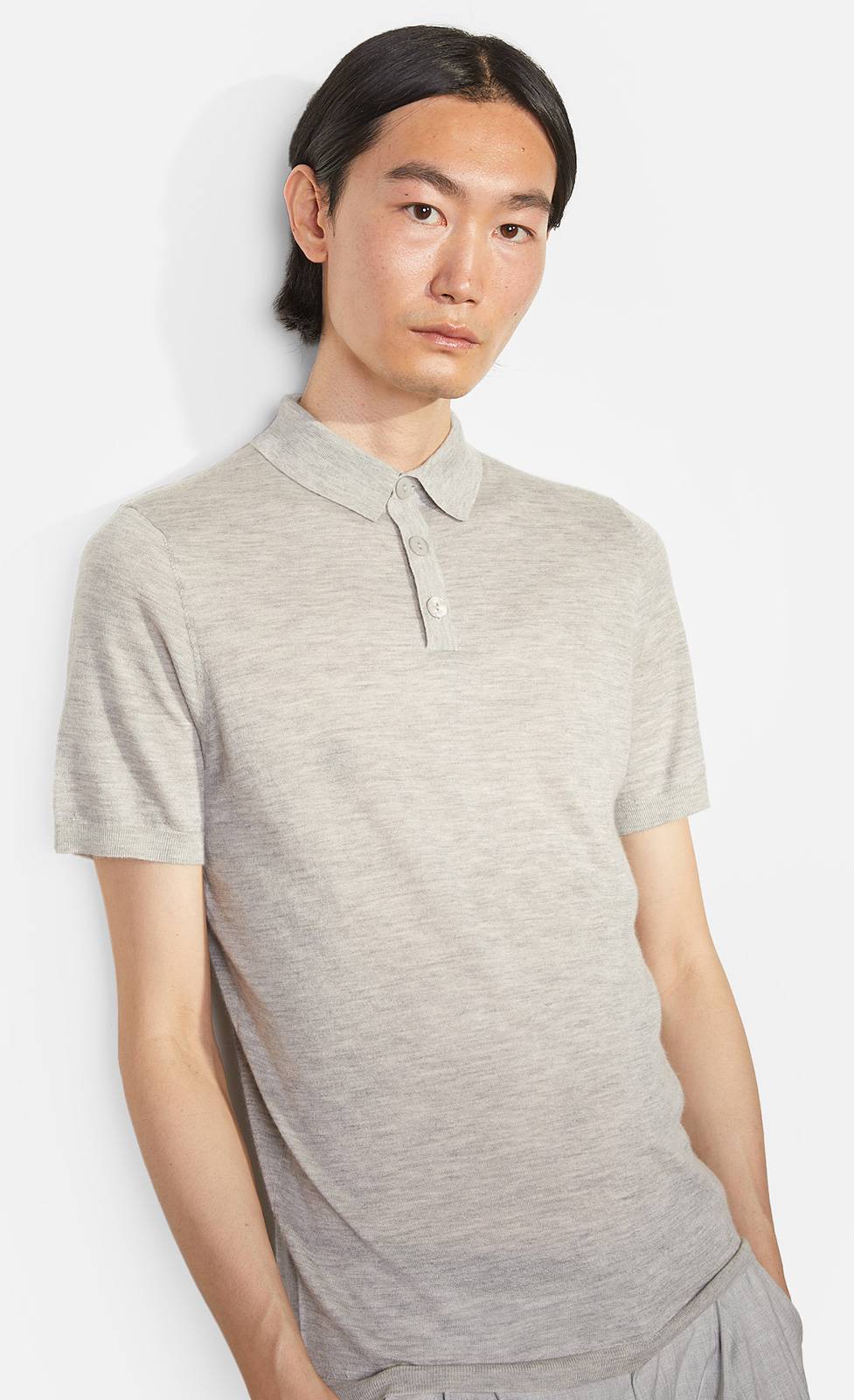 Kiefermann Lenny Strickpolo aus Kaschmir Black Friday Preise