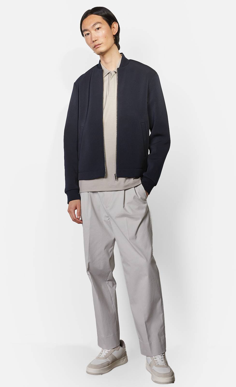 Kiefermann Finnlay Blousonjacke aus gebondeter Sweatware Angebote