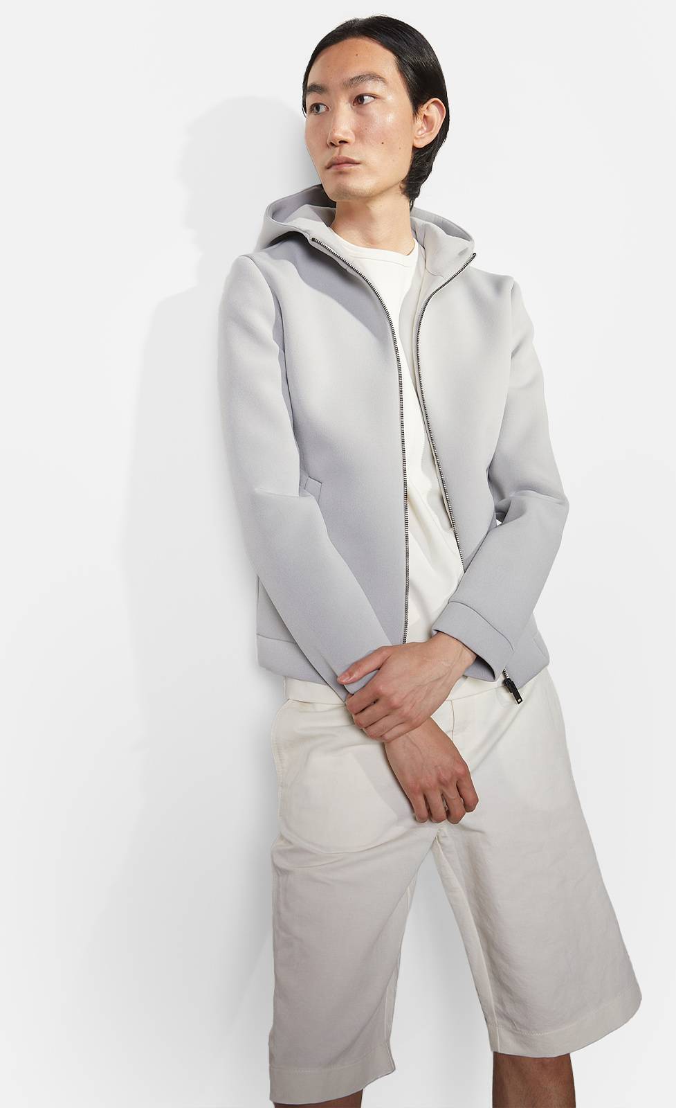 Kiefermann Merlin Kapuzenjacke aus gebondeter Sweatware Hotsell