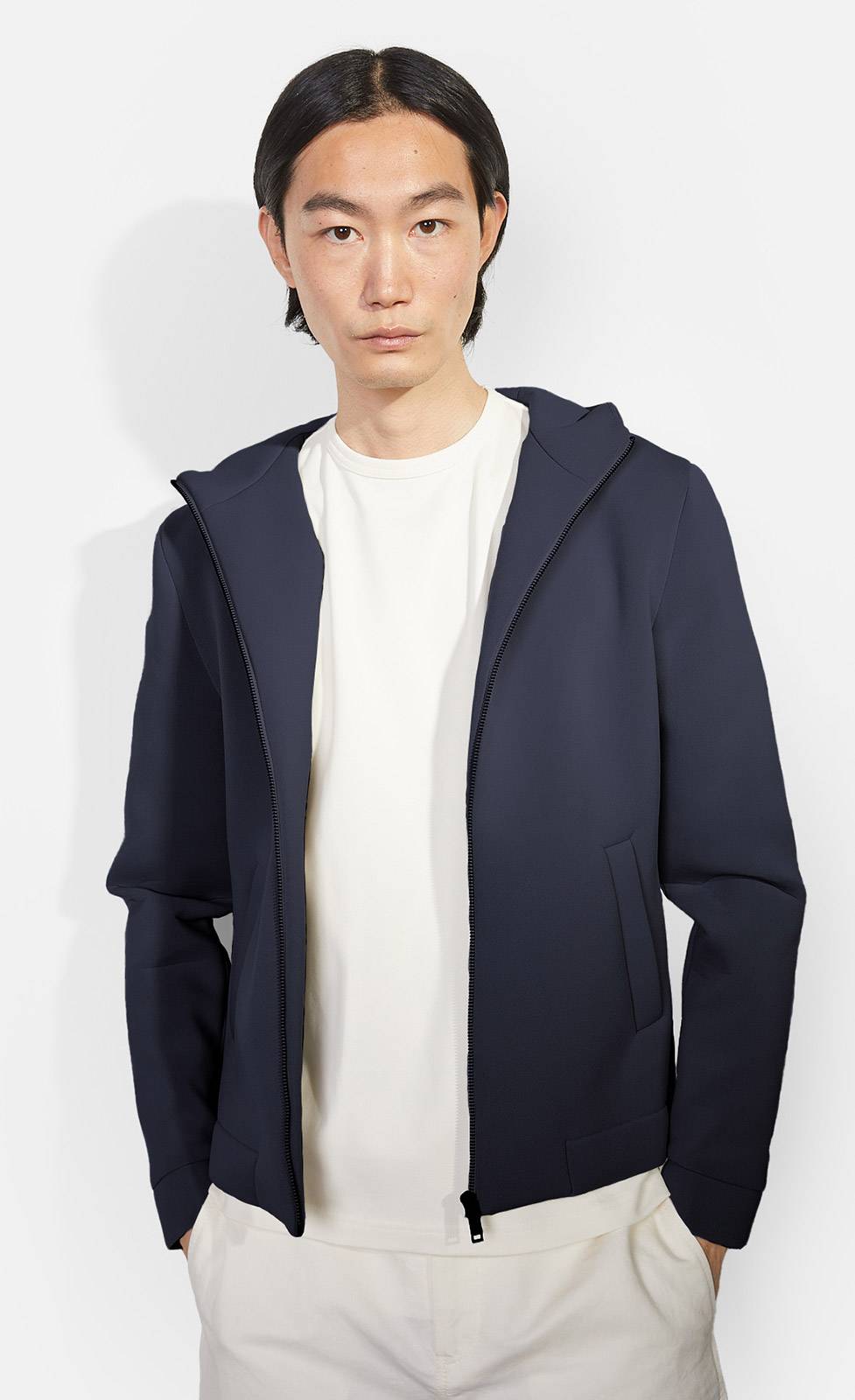 Kiefermann Merlin Kapuzenjacke aus gebondeter Sweatware Hotsell
