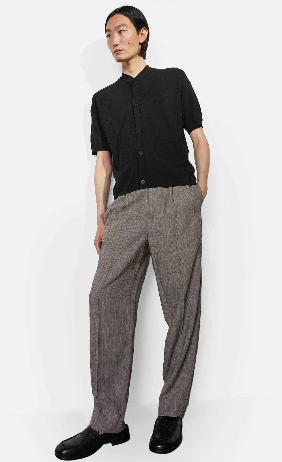 Kiefermann Amos Hose aus Melangeware Online Shopping