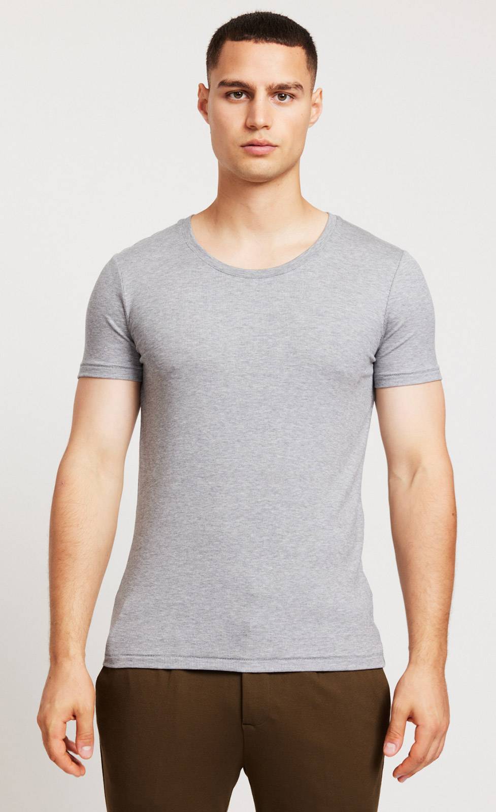 Kiefermann Miro T-Shirt aus feinem Rippjersey Cyber Monday