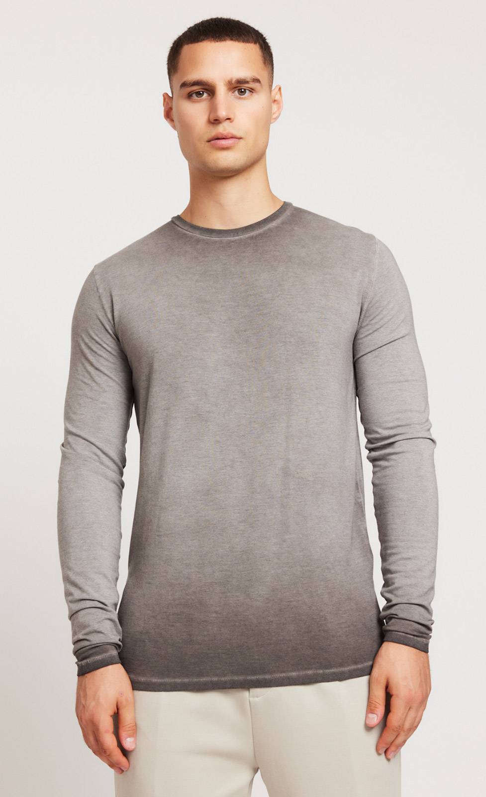 Kiefermann Erik Langarmshirt mit Vintage-Waschung Muttertagsangebot