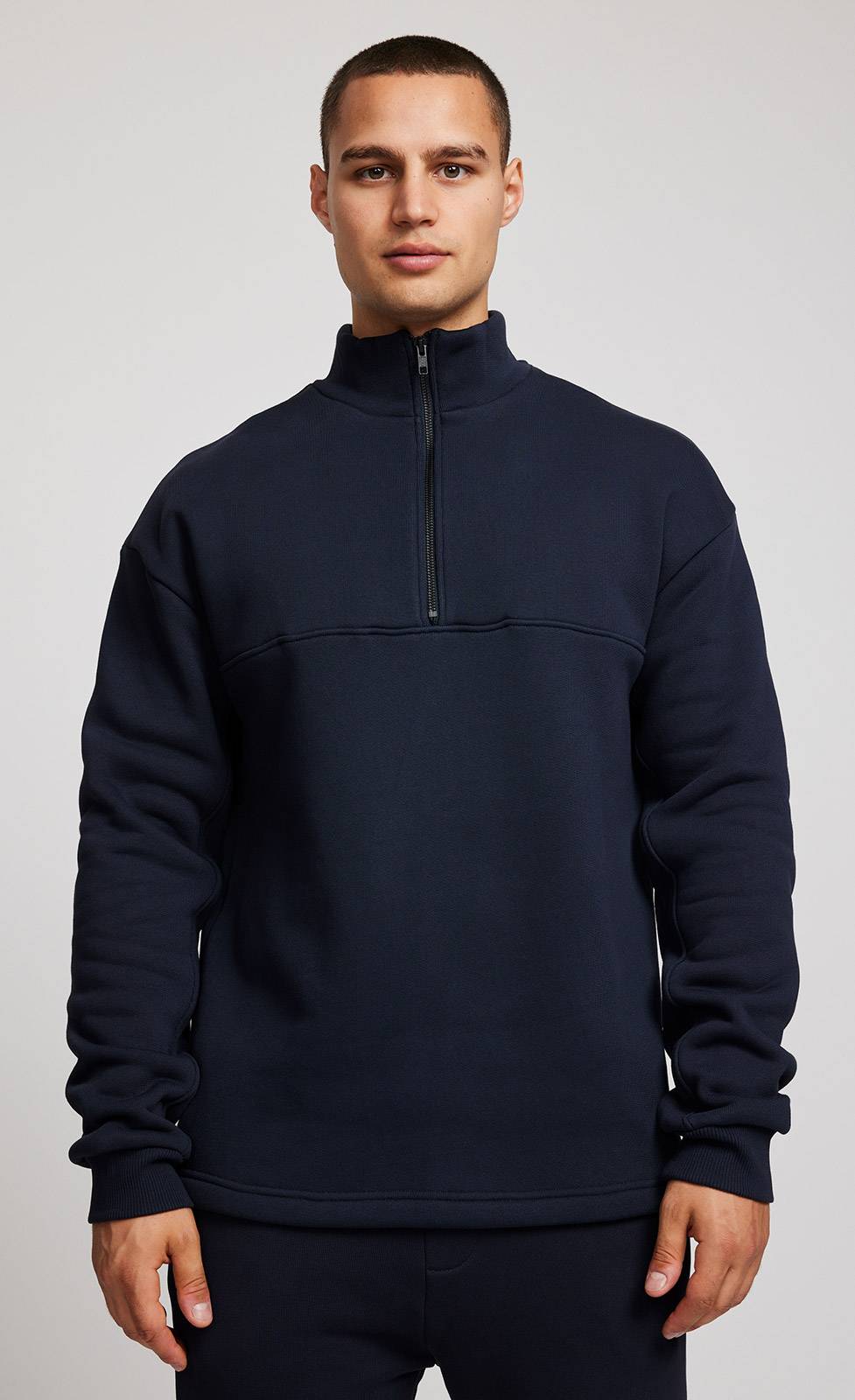 Kiefermann Tibor Sweatshirt mit Troyer-Ausschnitt Neueste Mode