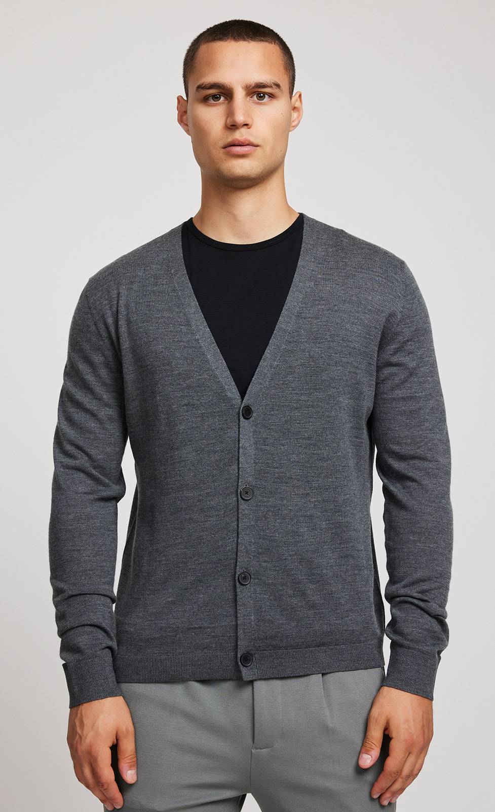 Kiefermann Simon Merino Feinstrickjacke Tiefpreis
