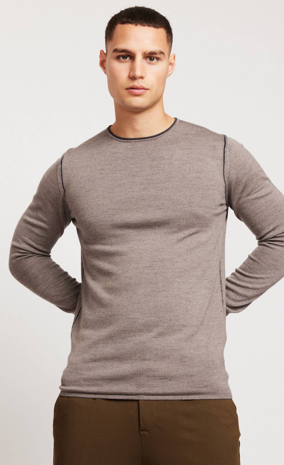 Kiefermann Lutz Merino Strickpullover Super Sparpreis
