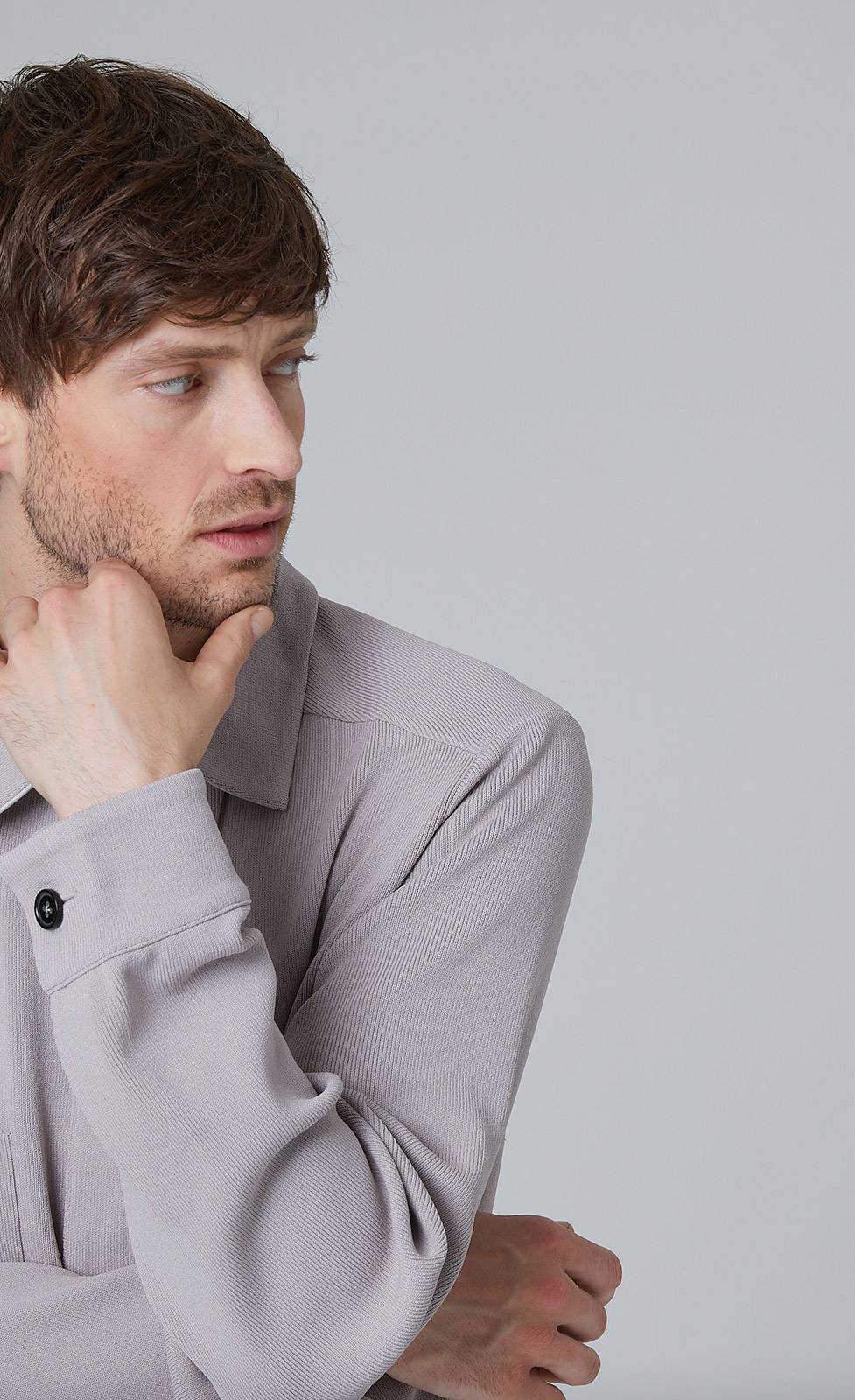 Kiefermann Pan Strick-Overshirt im Angebot