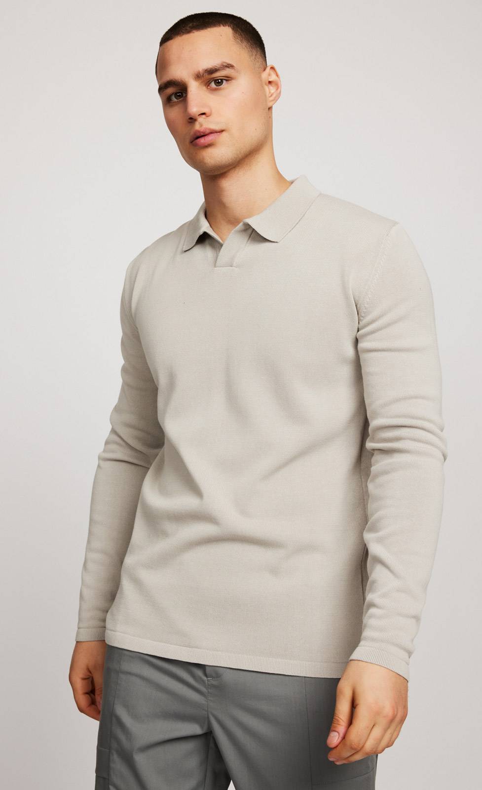 Kiefermann Matti Strickpullover mit Kragen Großer Ausverkauf