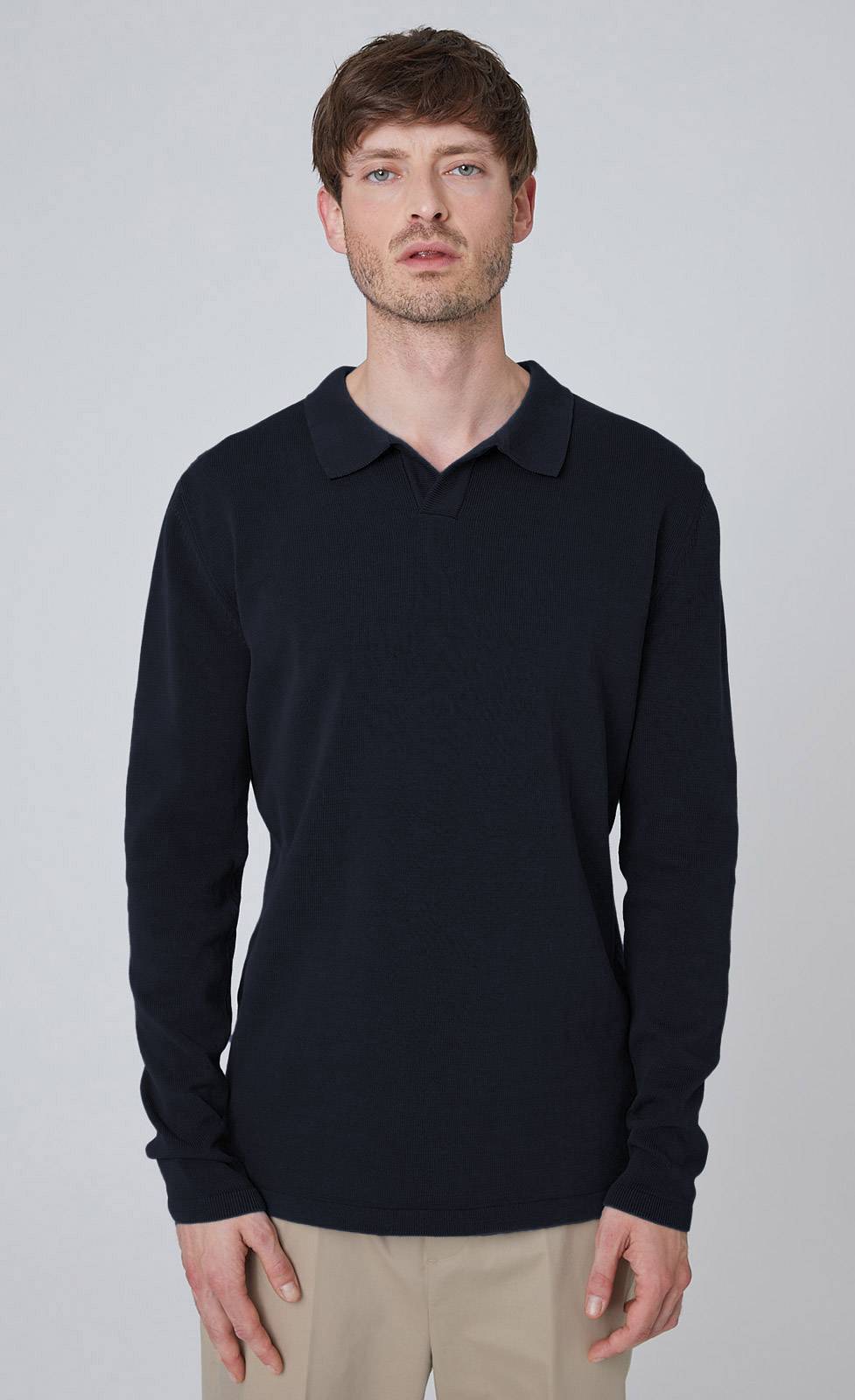Kiefermann Matti Strickpullover mit Kragen Großer Ausverkauf