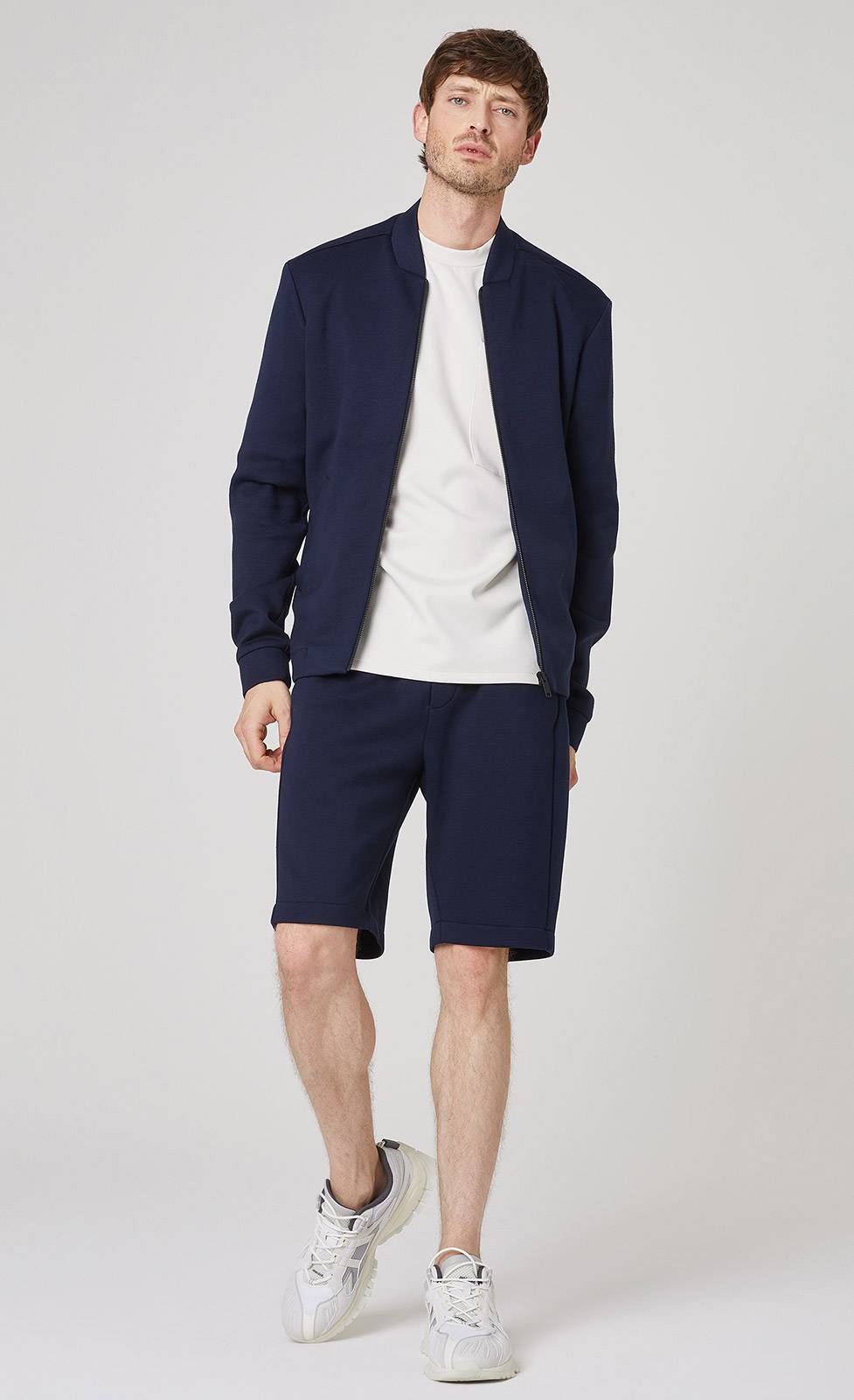 Kiefermann Berno Blousonjacke aus gebondeter Sweatware Saisonschlussverkauf