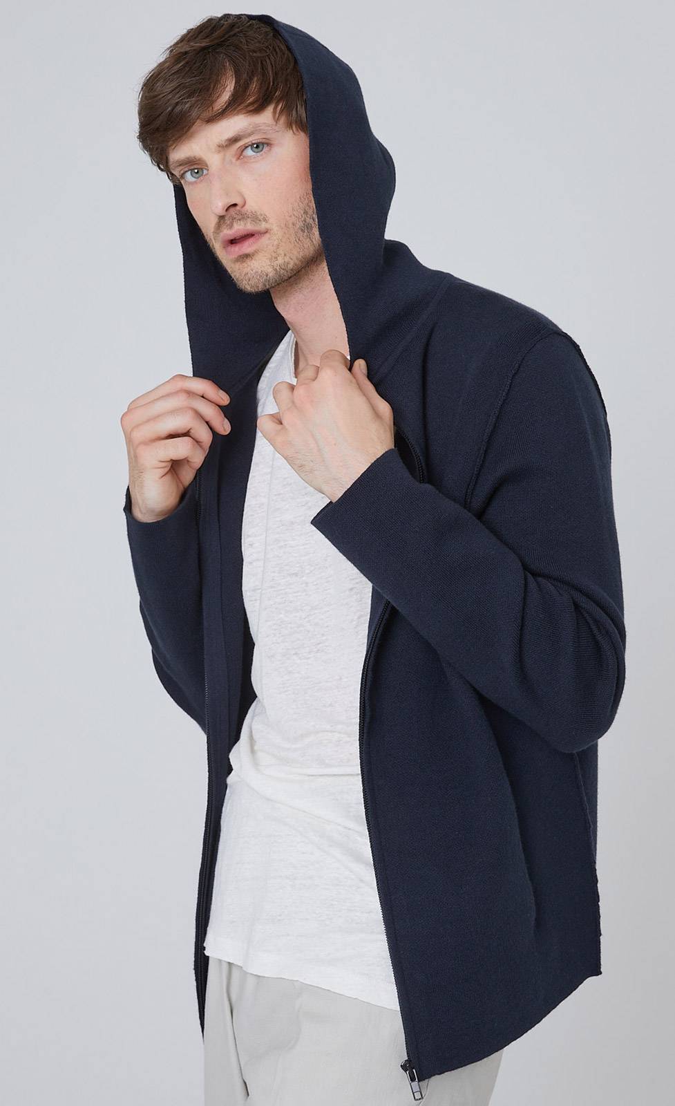Kiefermann Marc Kapuzen-Strickjacke Zeitlich begrenztes Angebot