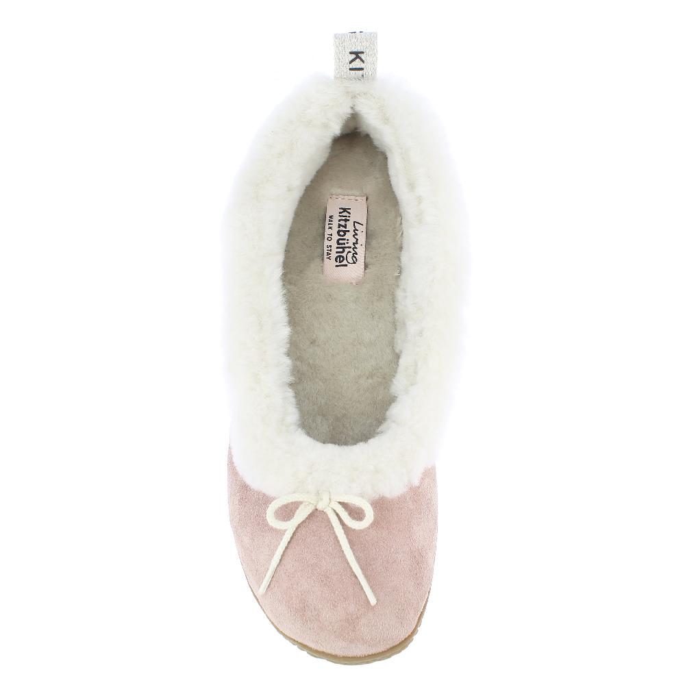 Living Kitzbühel Ballerina Lammfell & Masche Verkauf
