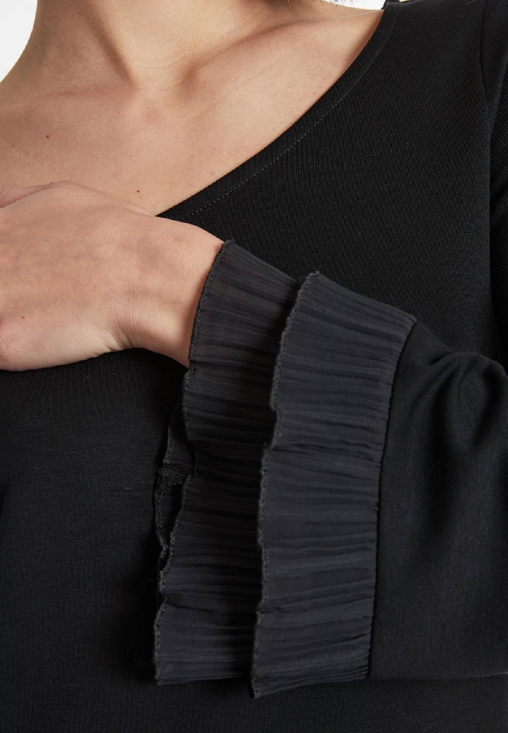 Ana Alcazar Rüschenkleid Sipora Preisnachlass
