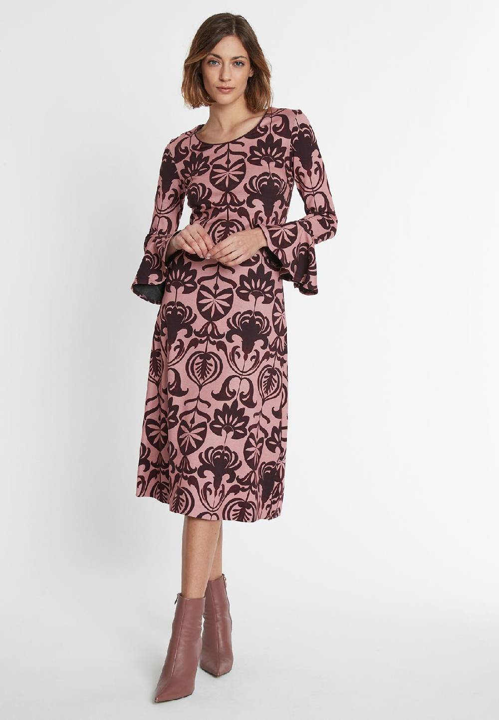 Ana Alcazar Midikleid Sorana Heißer Verkauf