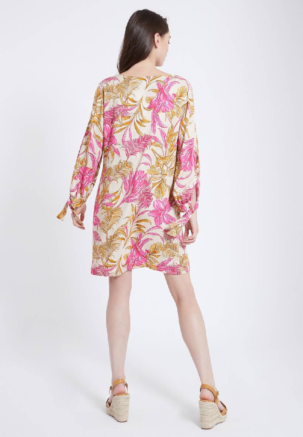Ana Alcazar Langarm Kleid Zady 2025